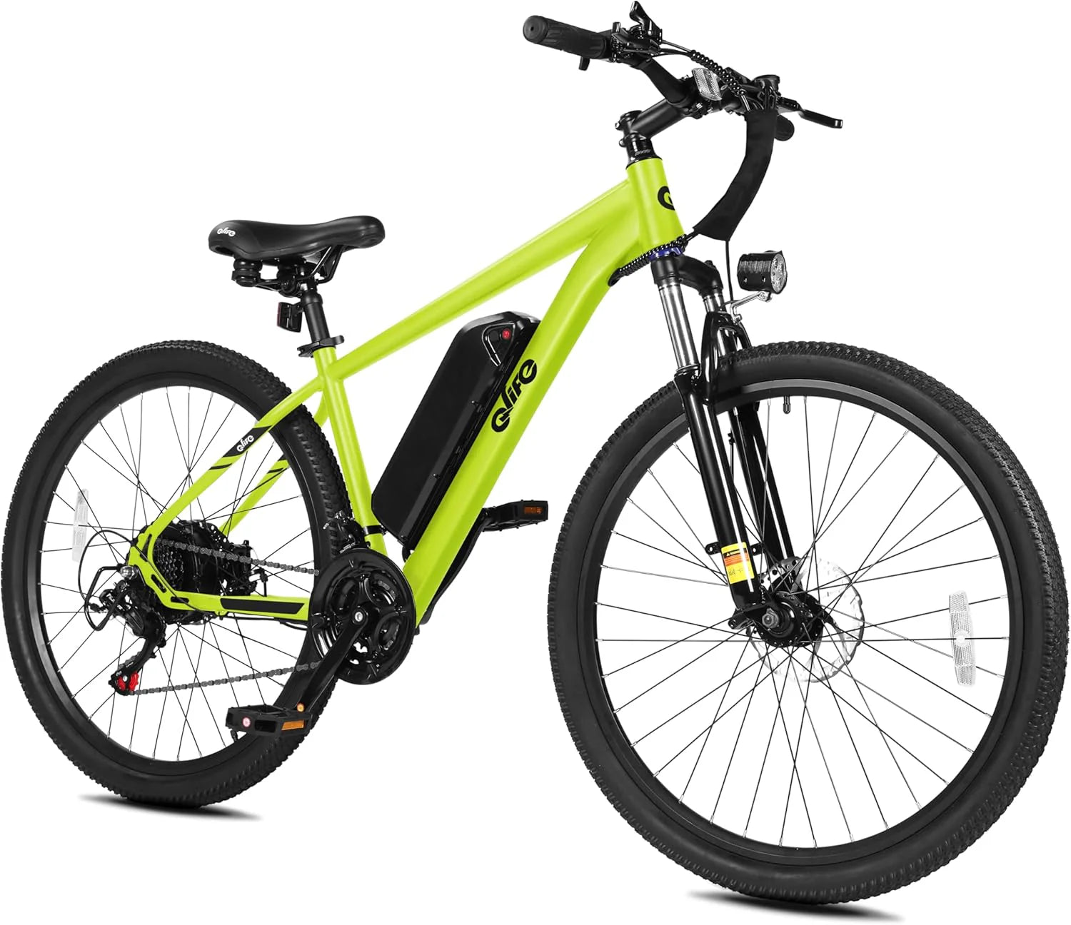 Qlife Racer Electric Bike for Adults - 21-Speed Mountain Lightweight Ebike