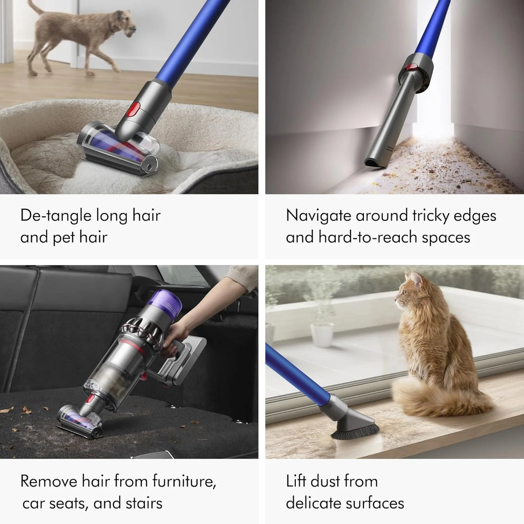 Dyson V11 Origin Cordless Vacuum, 185AW, 3 Power Modes, Up to 60 Minutes,2 Deep Cleans Hard Floors and Carpets, Detangles pet Hair, Converts to Handheld