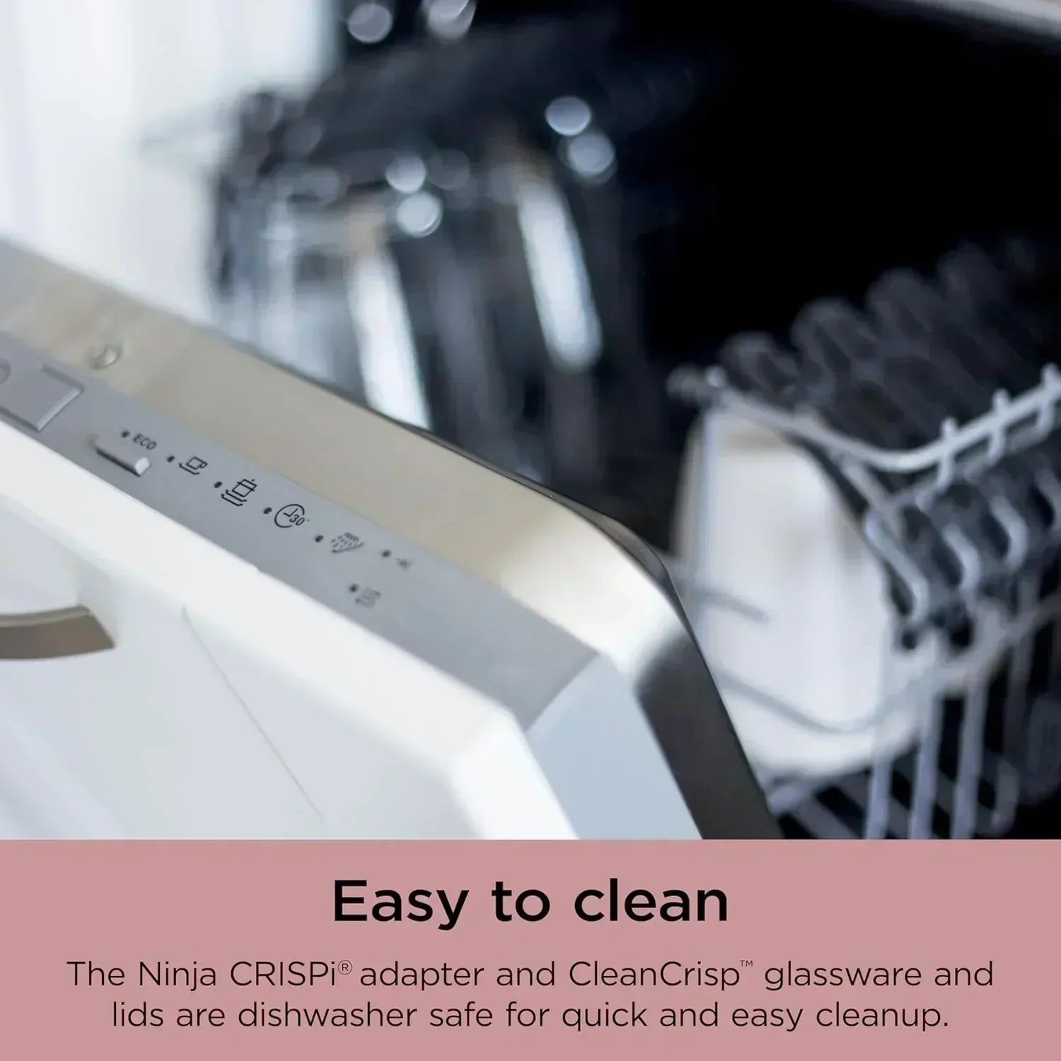 Ninja Crispi 4 in 1 Portable Glass Air Fryer Cooking System 4QT 6 Cup TempWare Glass Containers