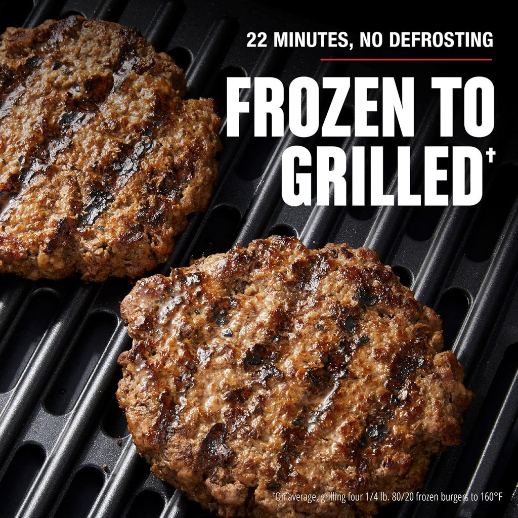 George Foreman Beyond Grill?7-in-1 Electric Indoor Grill with Air Fry Technology, MCAFD800D, Black, Large
