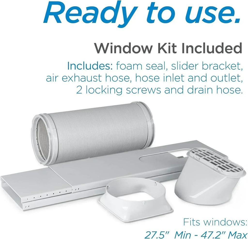 BLACK+DECKER 8,000 BTU Portable Air Conditioner for Rooms up to 350 Sq