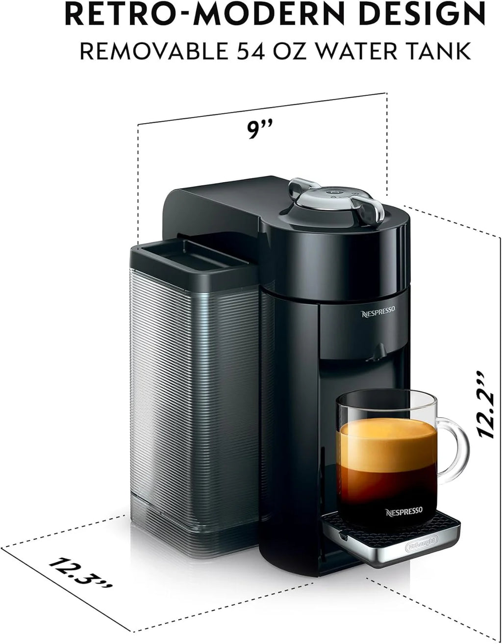Nespresso De'Longhi Vertuo Single coffee and espresso makers
