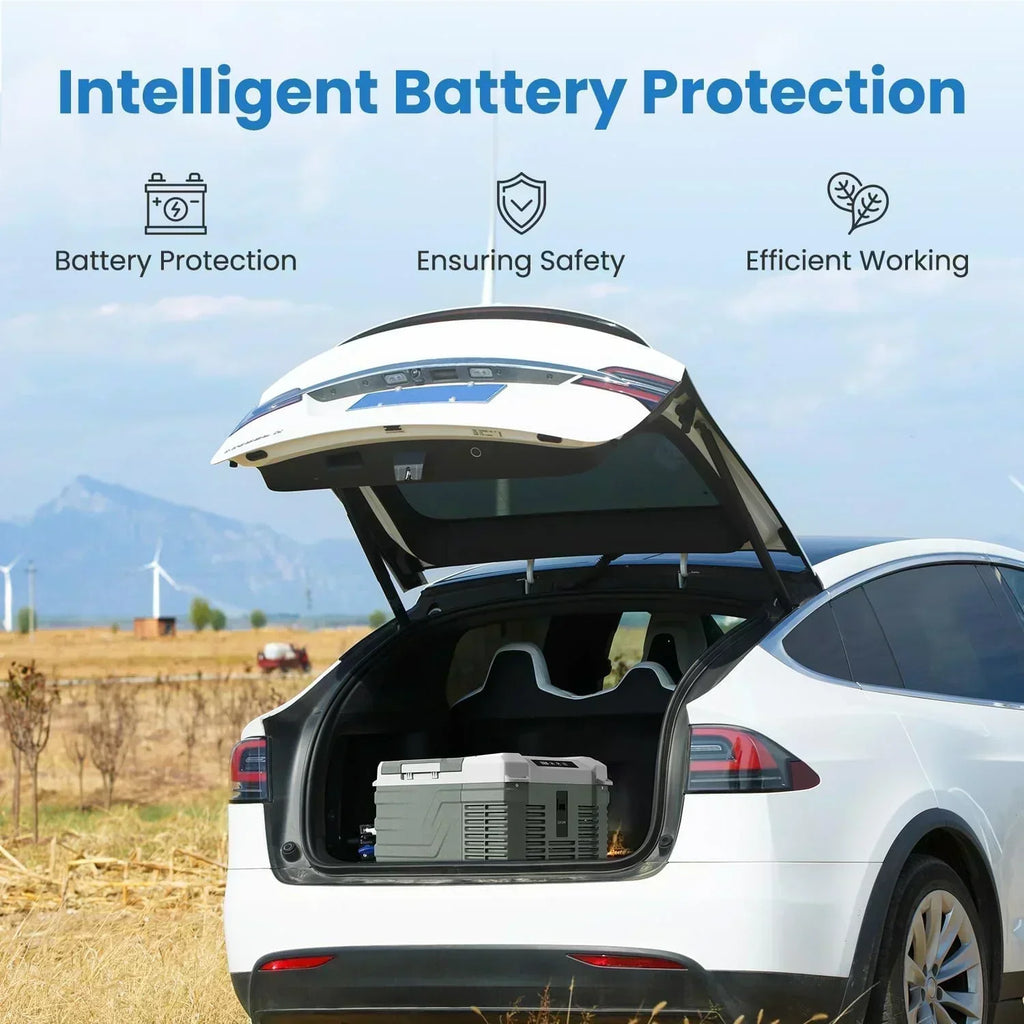 Alpicool 12 Volt Refrigerator 12V Car Fridge 10 Quart Small Car Refrigerator Portable Fridge 12/24V