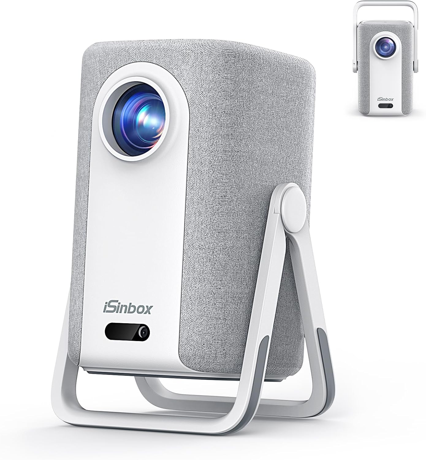 [Short Throw/1200ANSI/Built in Apps] 4K Outdoor Projector with WiFi and Bluetooth