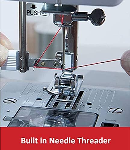 SINGER Heavy Duty 4423 High Speed Sewing Machine with Accessory Kit | Strong Motor With Enhanced Piercing Power, 97 Stitch Applications, Full Metal frame, 1-step Buttonhole & LED Light