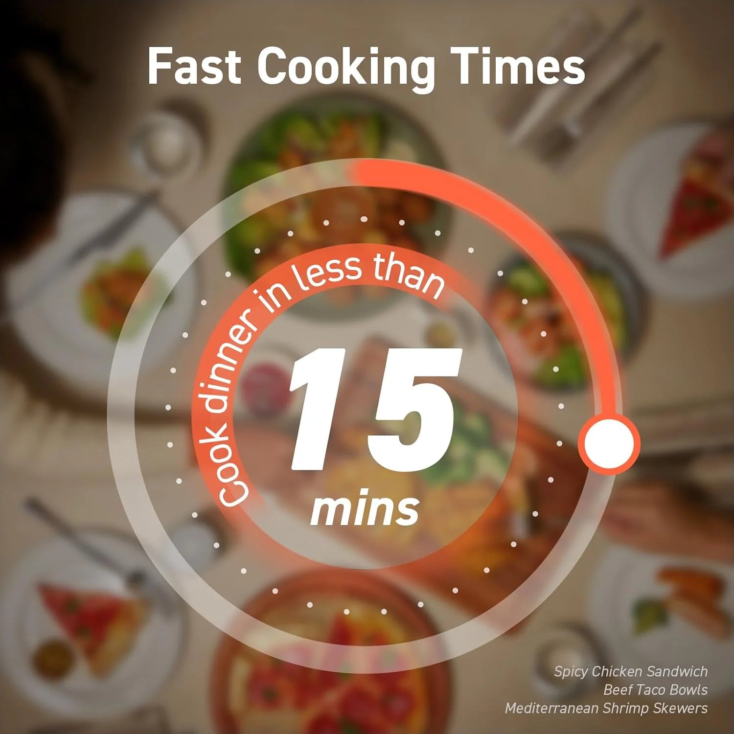 COSORI Air Fryer 9-in-1 Compact & Large 6-Qt Fast Turbo Modes Precise Heat for Even Results
