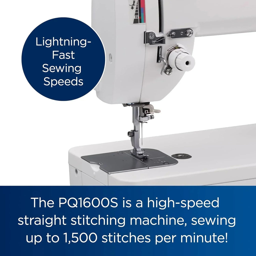 Brother PQ1600S High-Speed Straight Stitch Sewing Quilting Machine