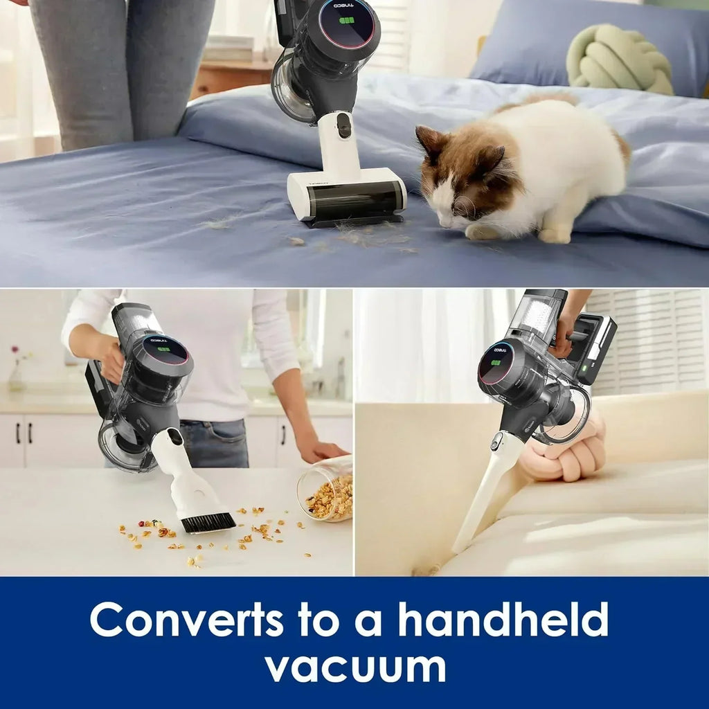 Cordless vacuum cleaner smart stick handheld vacuum cleaner strong suction light weight