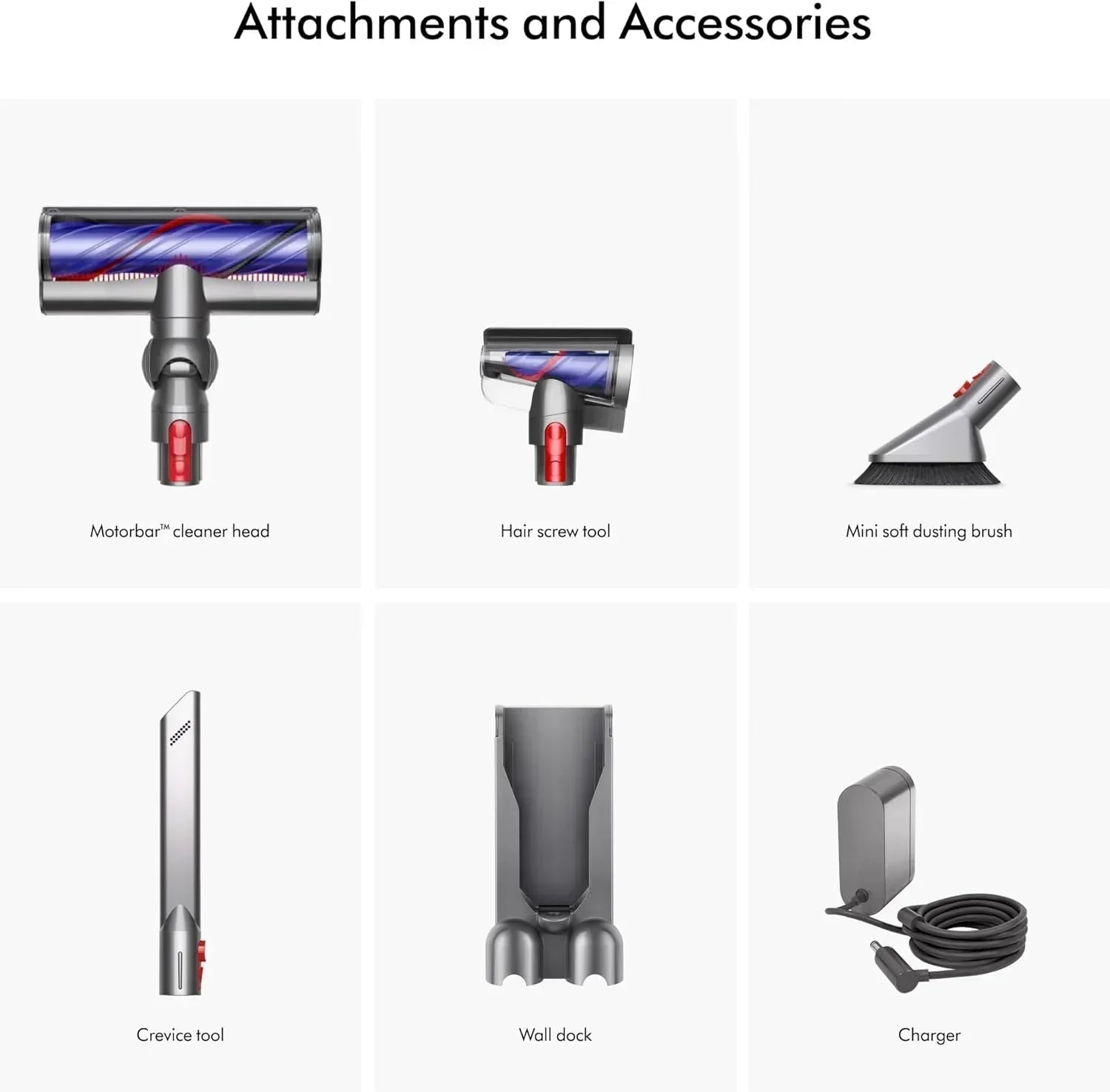 Cordless vacuum cleaner silver/nickel