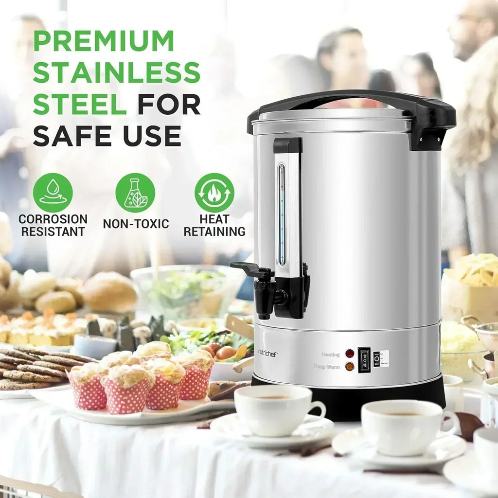 NutriChef Water Heater and Hot Water Dispenser 8L Electric Beverage Dispenser