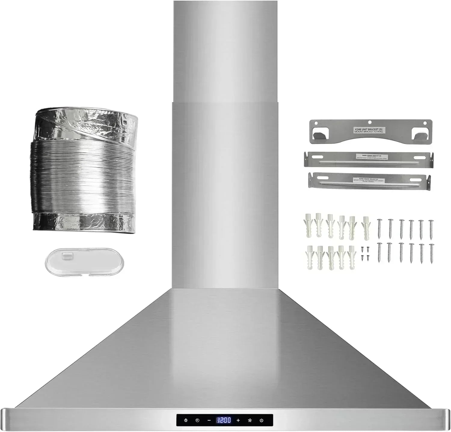 COSMO 30 Vista Series 380 CFM Ducted Wall-Mount Range Hood