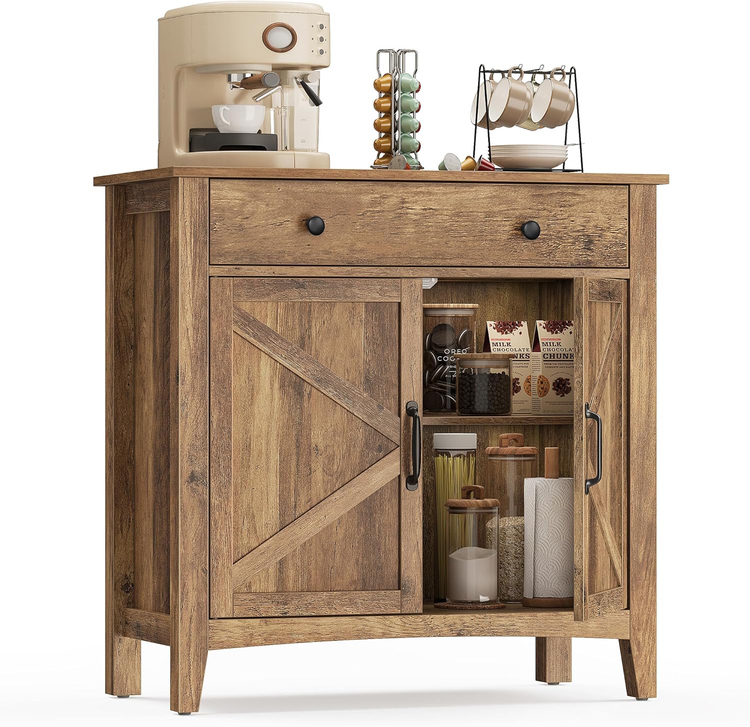 VASAGLE LIRY Collection - Storage Cabinet, Buffet Cabinet, Sideboard, Credenza