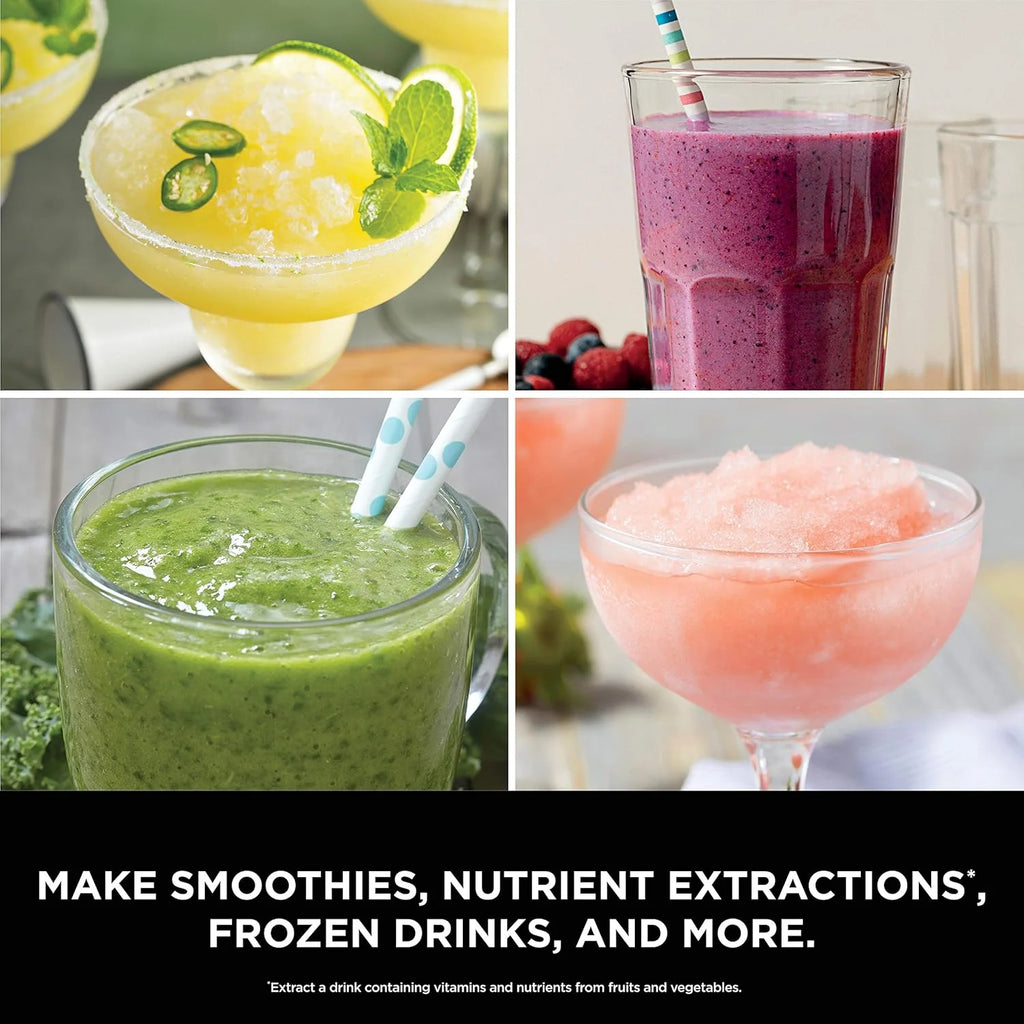 Ninja BL660 Professional Compact Smoothie and Food Processor Blender, 1100W, 3 Functions - Perfect for Frozen Drinks, Smoothies, Sauces, and More