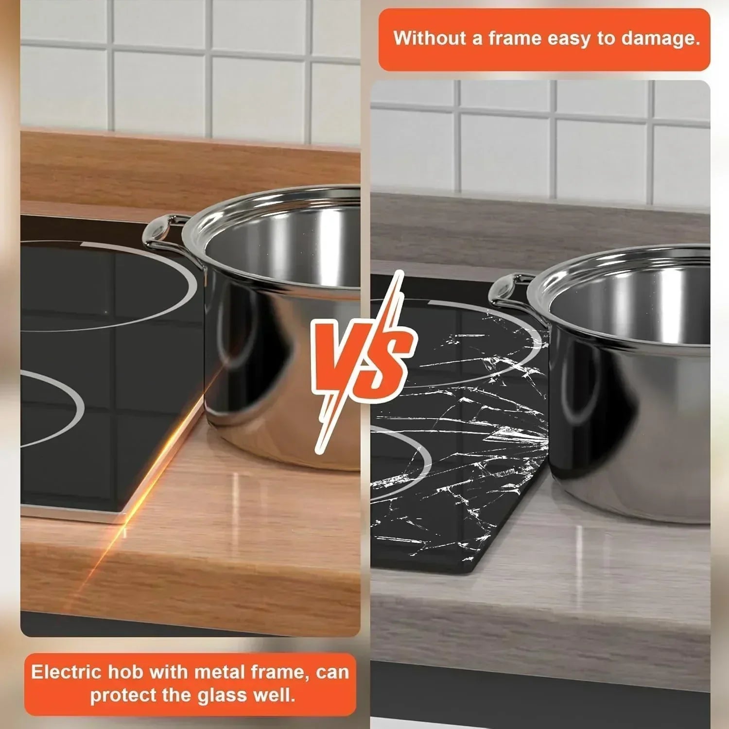Electric Cooktop 30 Inch - 5 Burners Built-in Ceramic Cooktop 30 Electric Stove Top