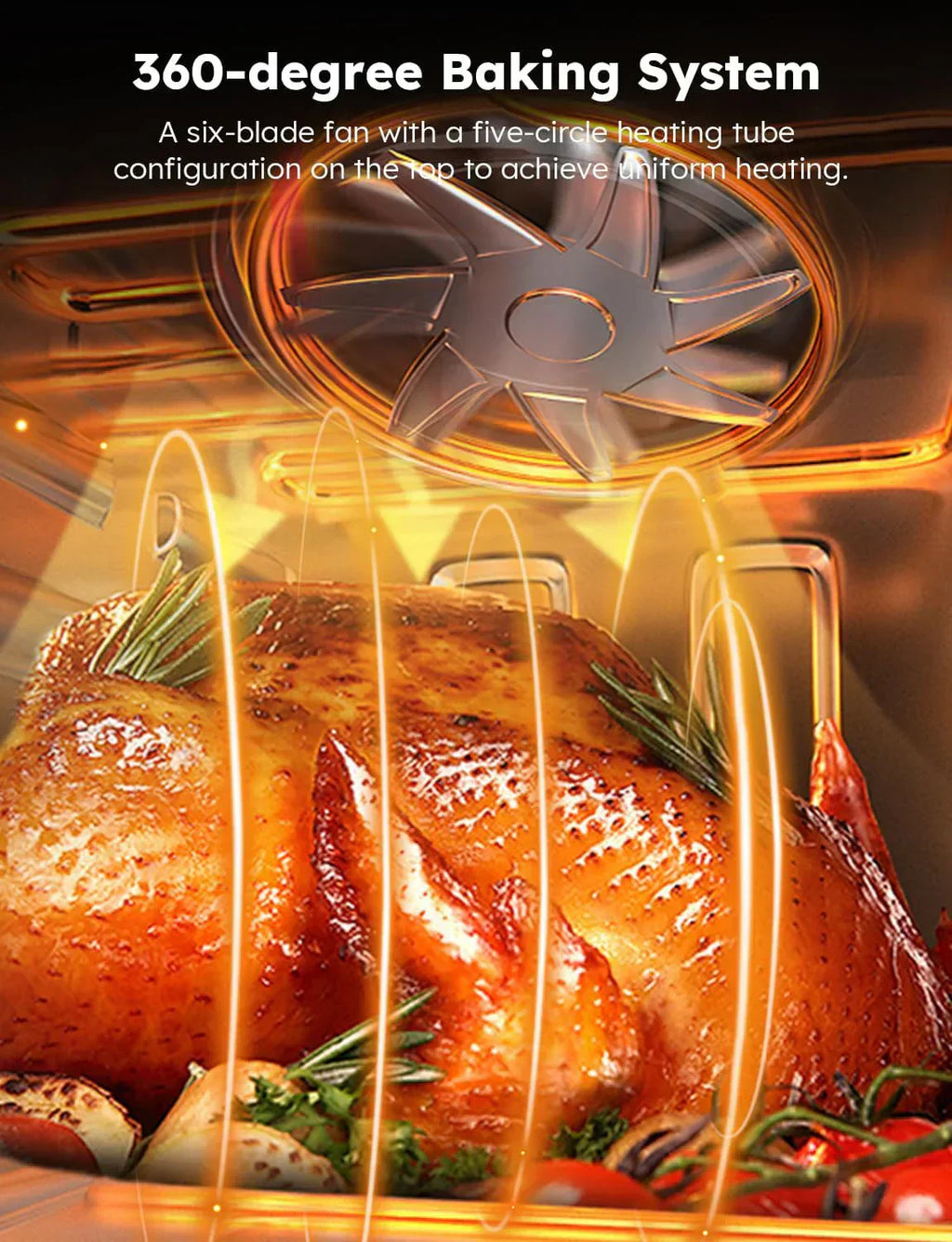 Nuwave Brio 15.5Qt Air Fryer Broiler 50��-425��F Temperature Control Integrated Smart Thermometer