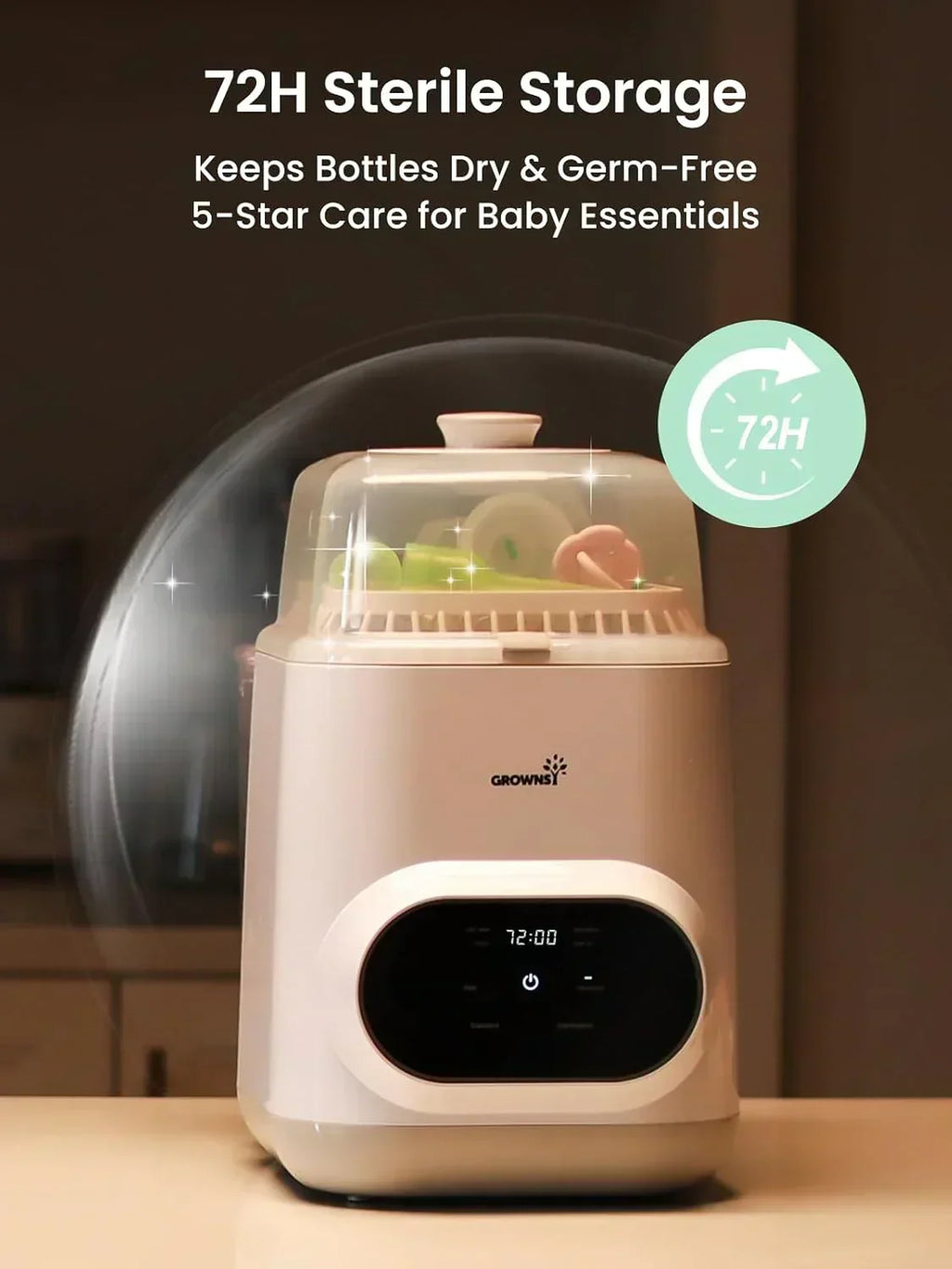 Bottle Washer Pro All-in-One Bottle Washer and Sterilizer Baby Bottle Washer for Bottles