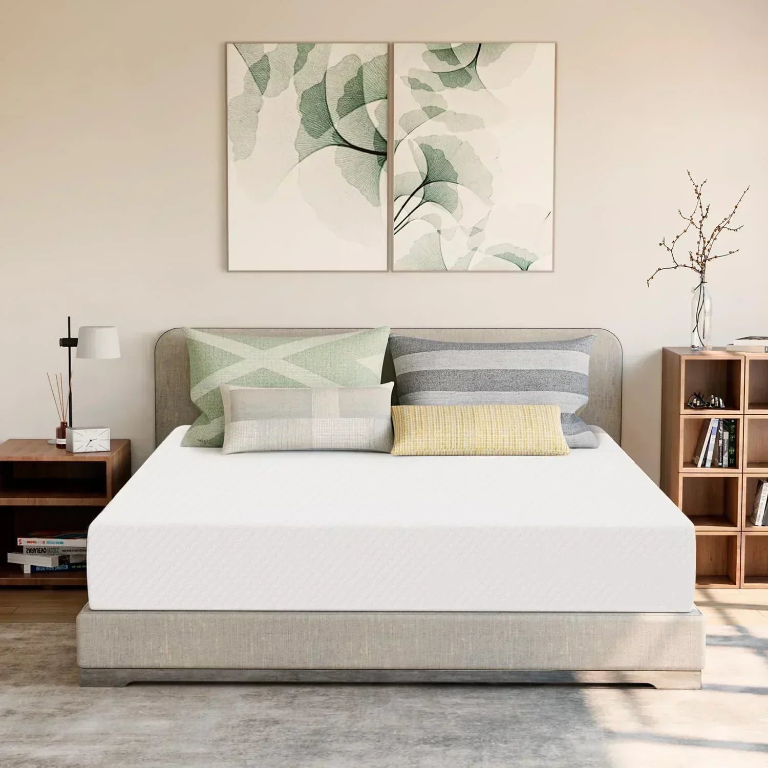 GAESTE 8-inch Fully Cooling Gel Memory Foam Mattress Mattress-in-a-Box