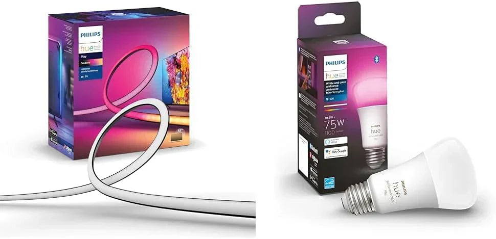 65-inch smart TV light strip flowing color-changing LED light strip backlight synced