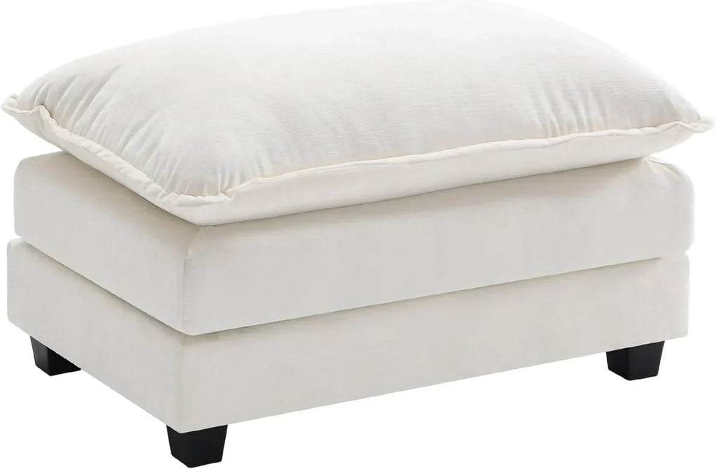 ihanherry 146-inch U-shaped modern sofa modular area cloud sofa