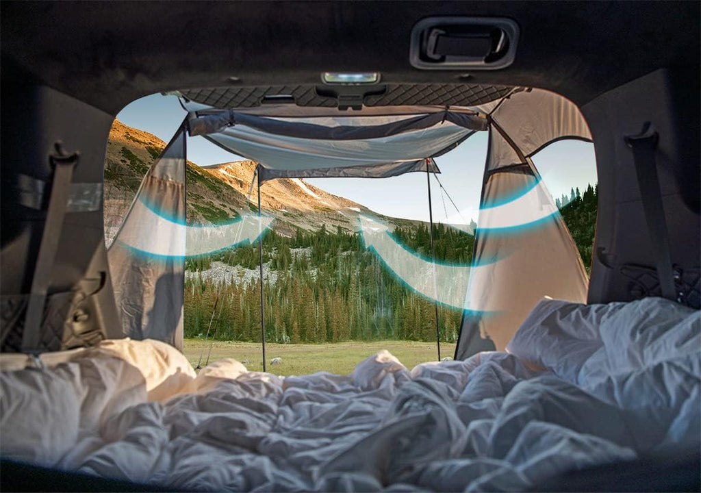 KAMPKEEPER SUV Car Tent Tailgate Shade Awning Tent for Camping Vehicle Camping Tents