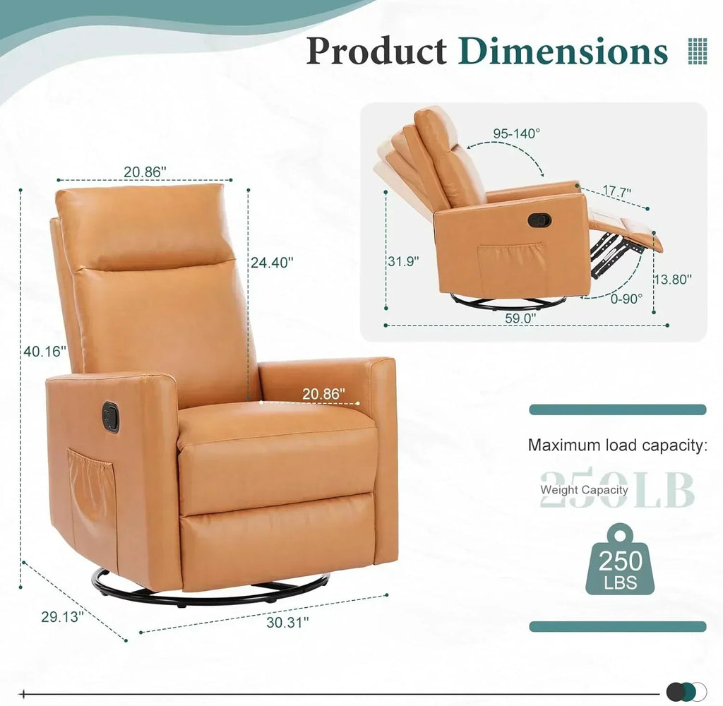 Adult recliner living room massage recliner adjustable home theater chair single sofa