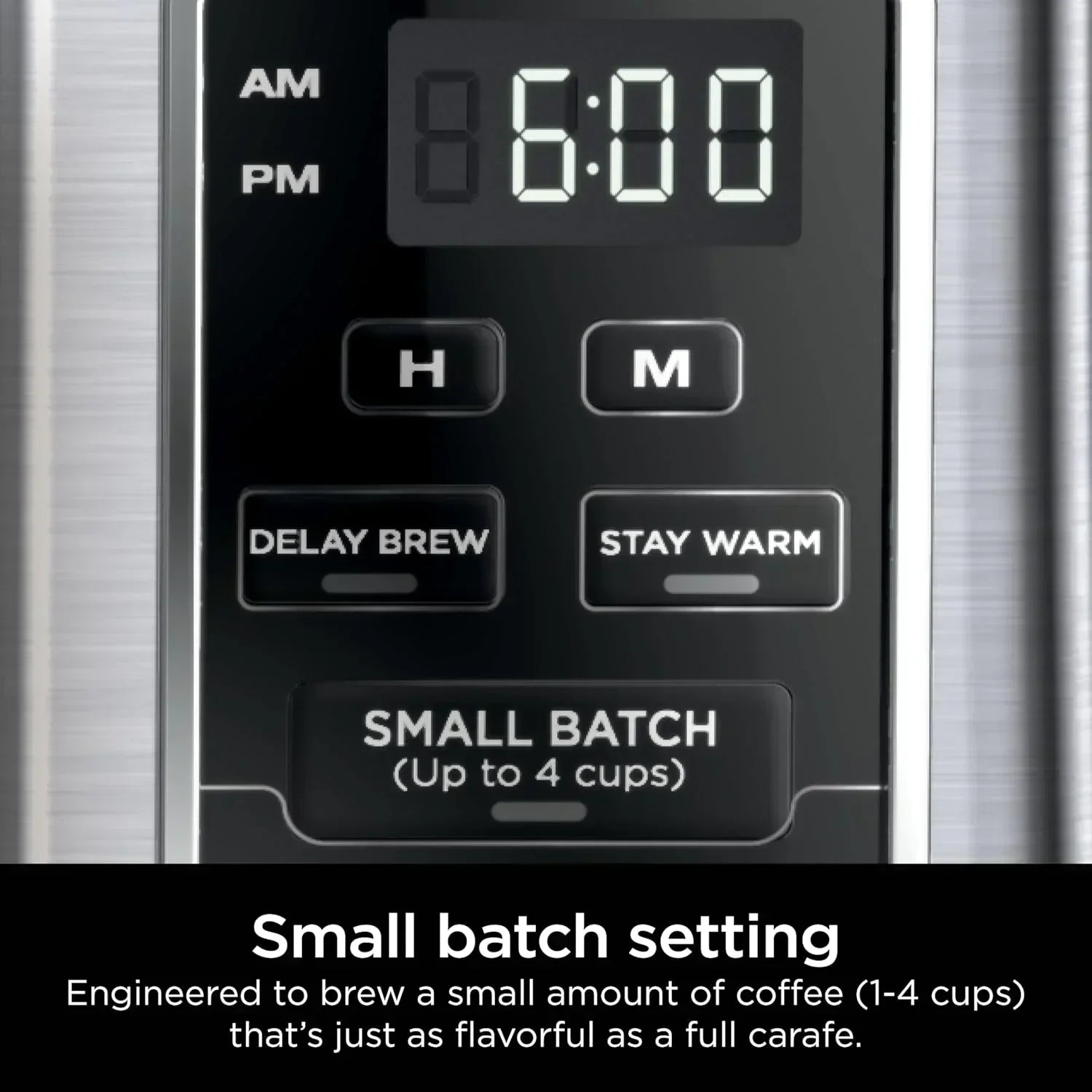 Programmable Coffee Brewer with 2 Brew Styles Adjustable Warm Plate and Delay Brew